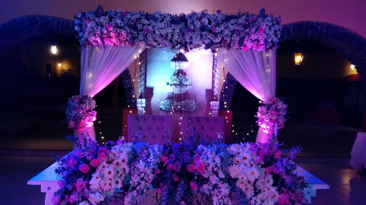 mesa de boda