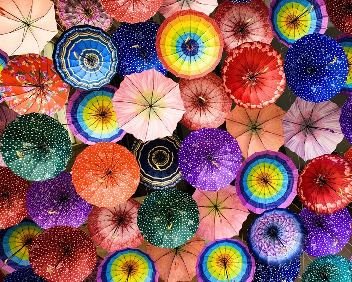 umbrellas