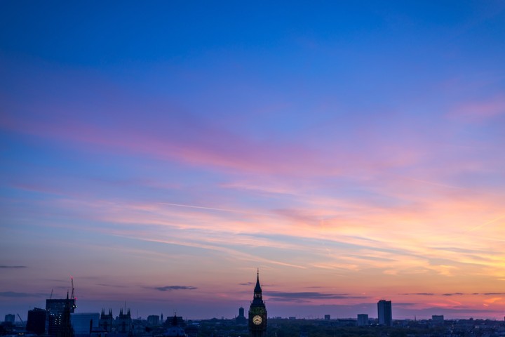 London sky
