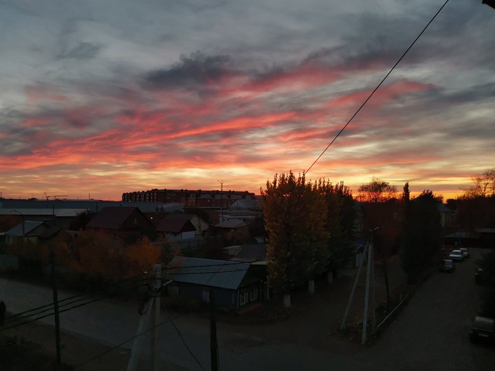 закат