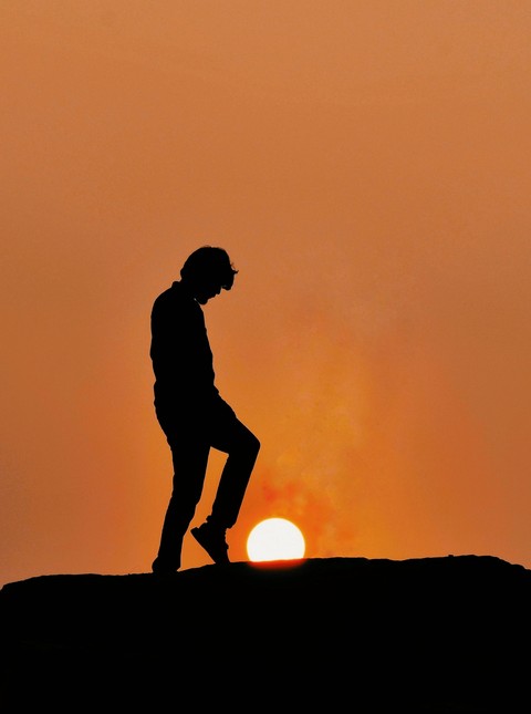 Beauty of sunset
