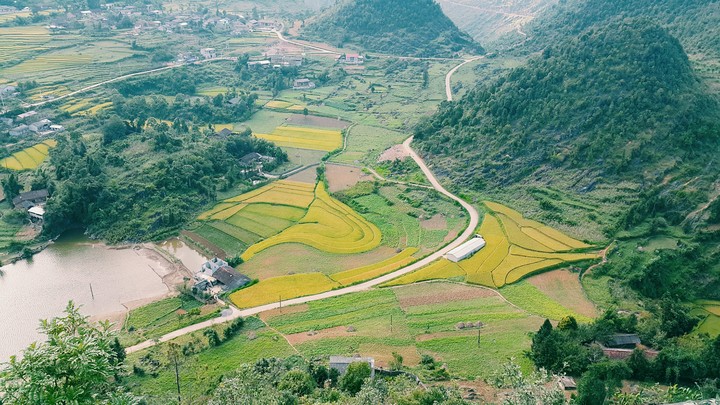 Road to the village