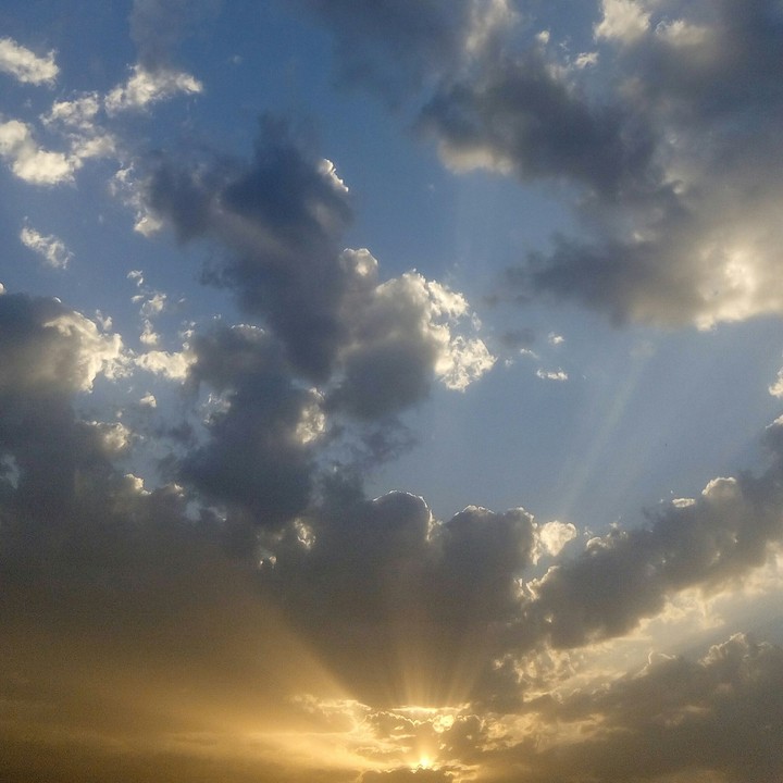 The Cloudy Sunset