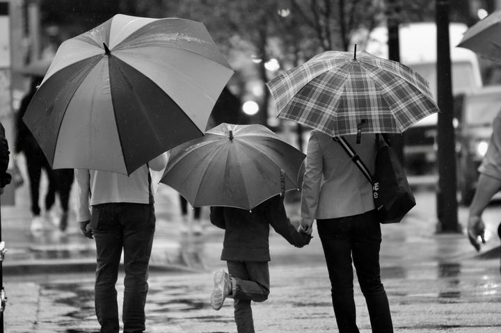 family togetherness - even on a rainy day