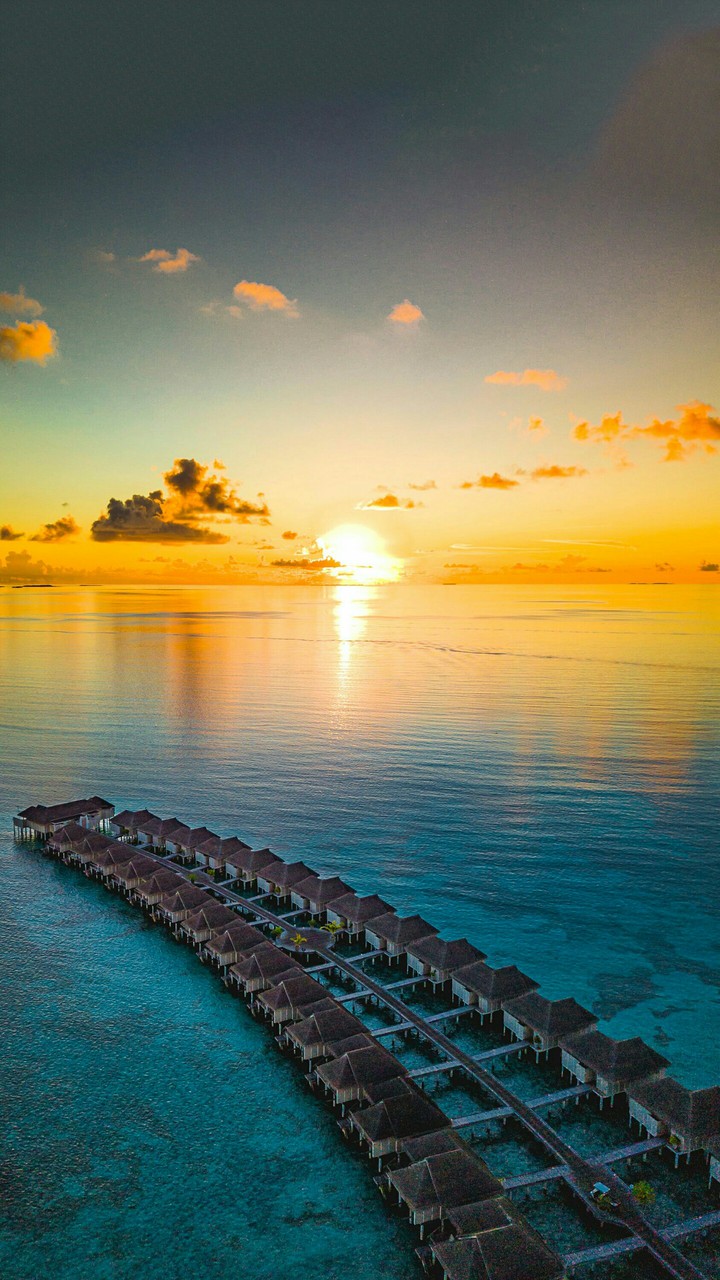 Sunset In Maldives ❤