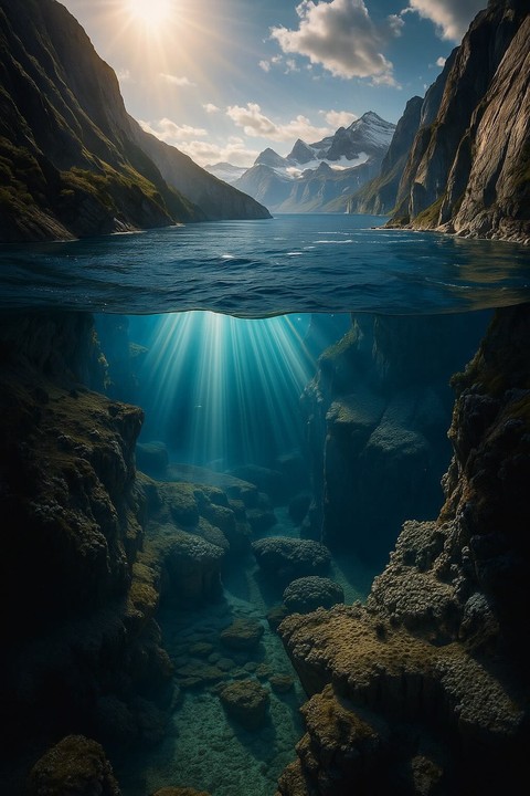 Blue, Ocean, Sea
