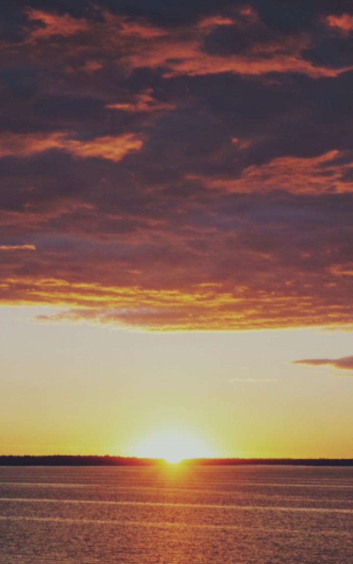 pôr do sol