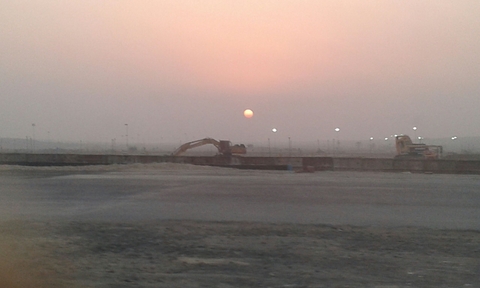 sun rise Karachii