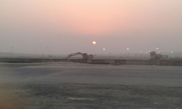 sun rise Karachii