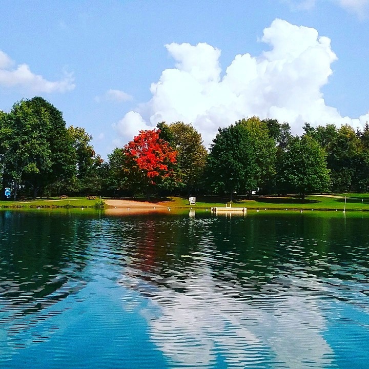 the lake