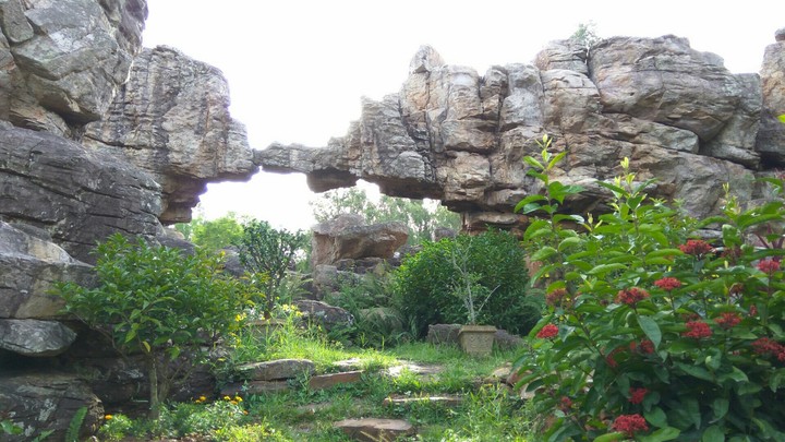 Shilathoranam - a natural stone formation, Thirupathi