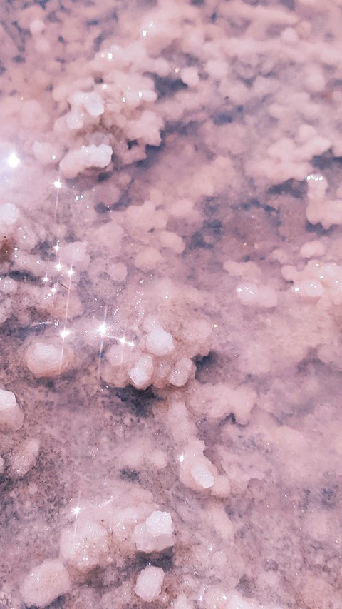 pink salt (natural colour)