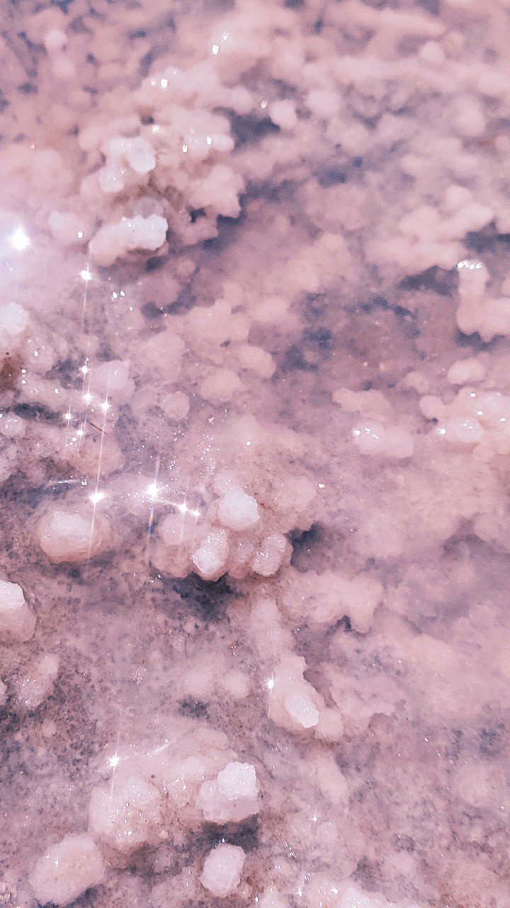 pink salt (natural colour)