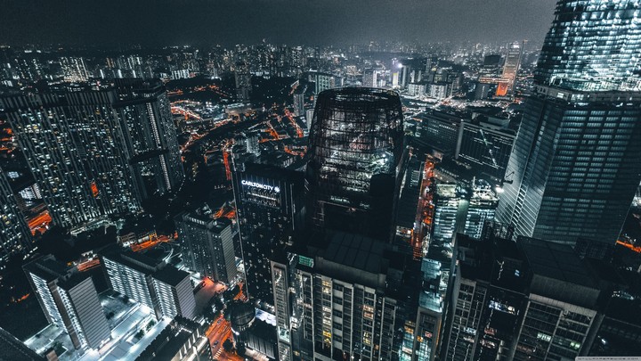 Night city.