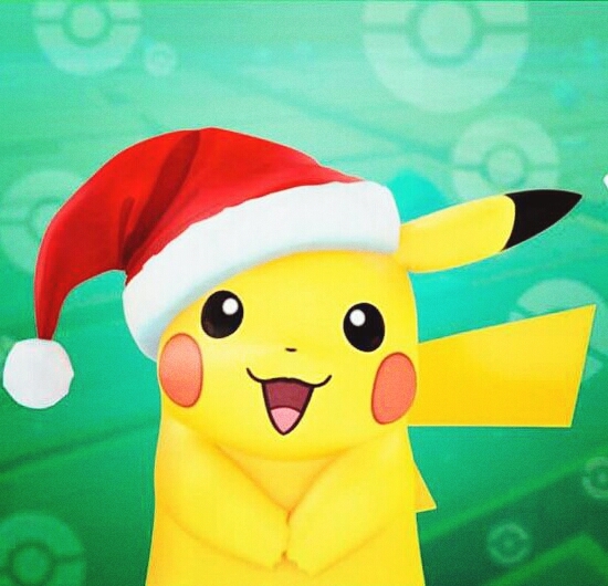 Pikachu santa