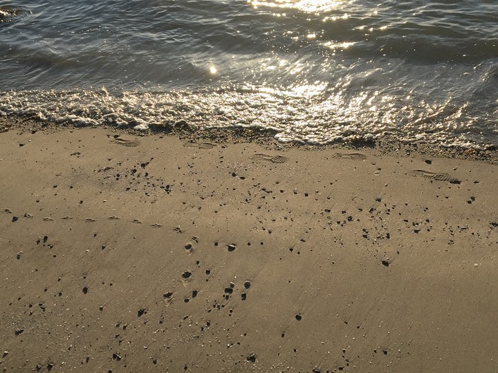 Beach Footprints