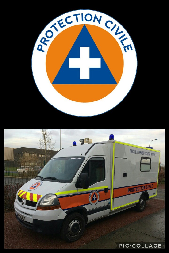 protection civile montage photo