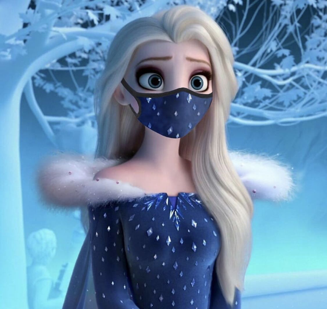 ELSA WITH MASK