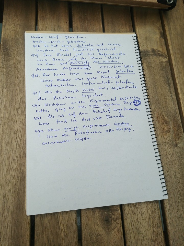handwriting