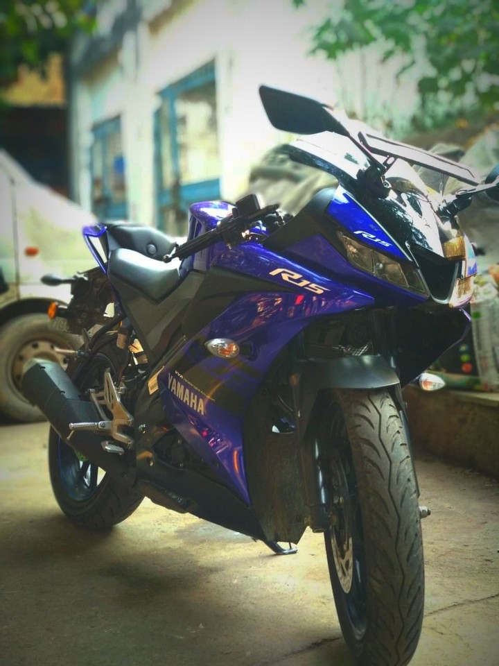#bike#ride#yamaha#Rblood#blue beauty#enjoy#love