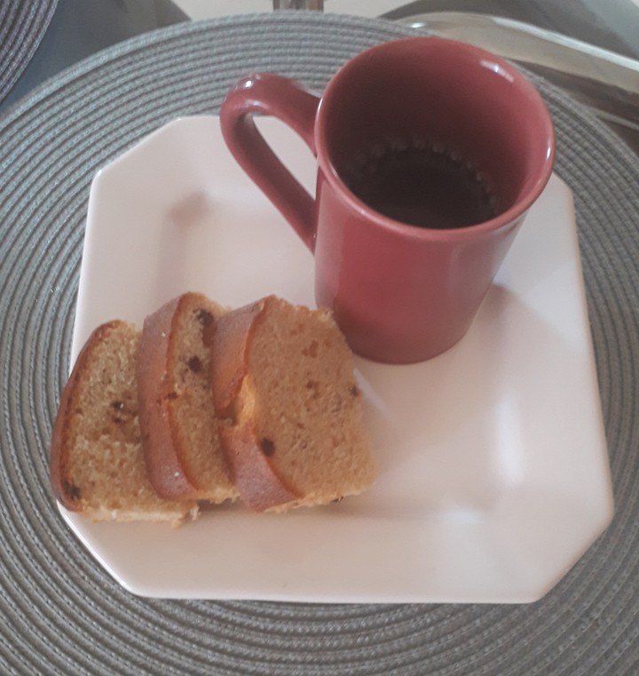 Café da manhã,simples⚘