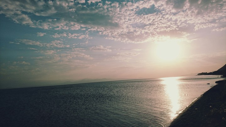 Sevan lake . Armenia
