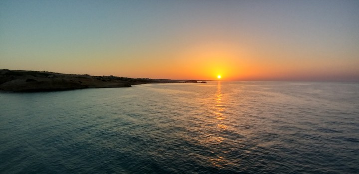 The beauty of the sunset