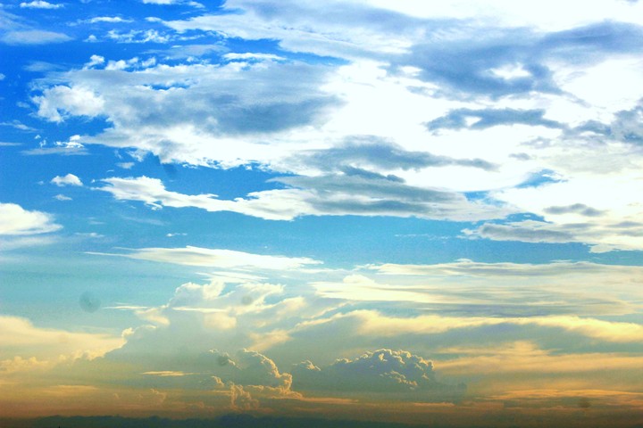 sky and clouds