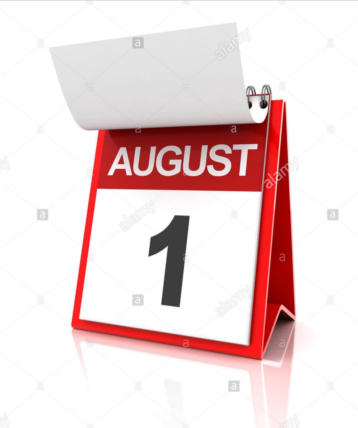 August 1