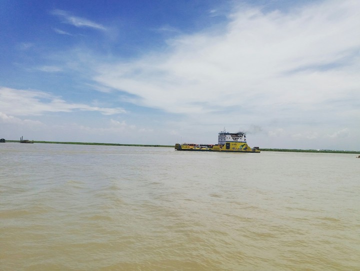 River view..