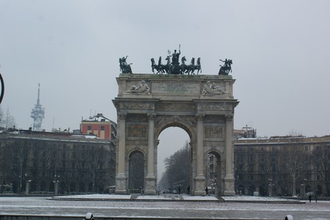 arco della pace milano 01|03|2018
