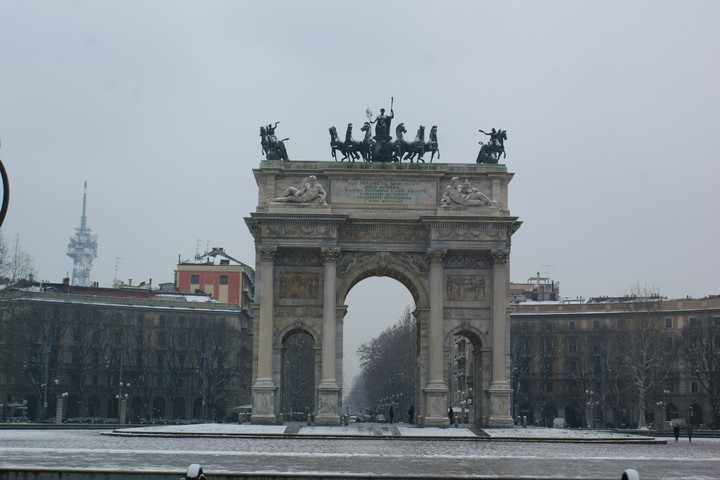 arco della pace milano 01|03|2018