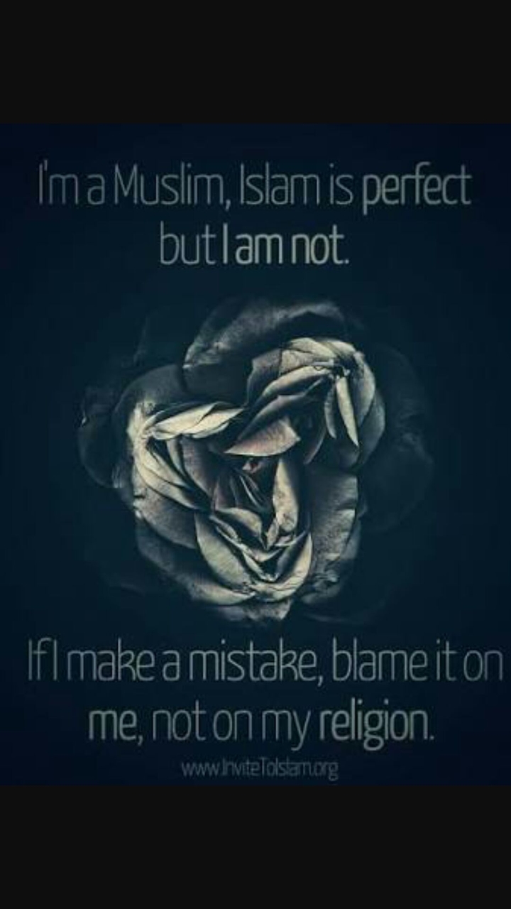 muslims are not perfect,
