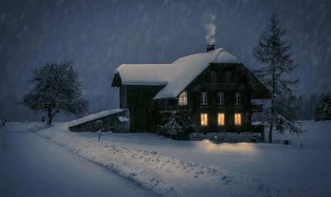 sfondi snow, House