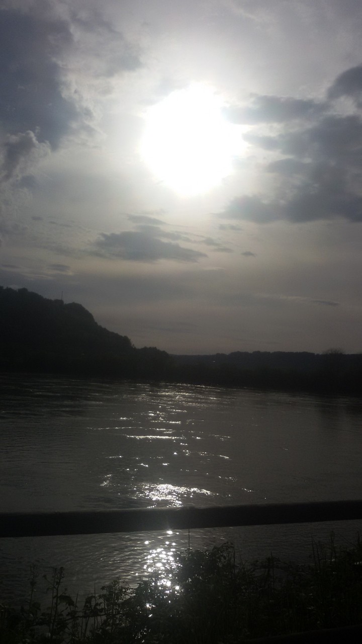Moon over River
