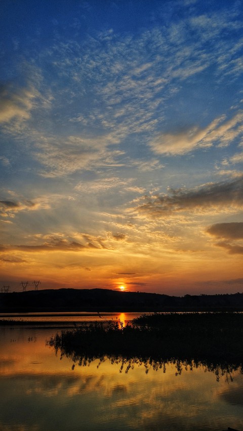 lake, sky wallpapers