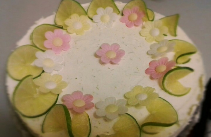 cheesecake with lime