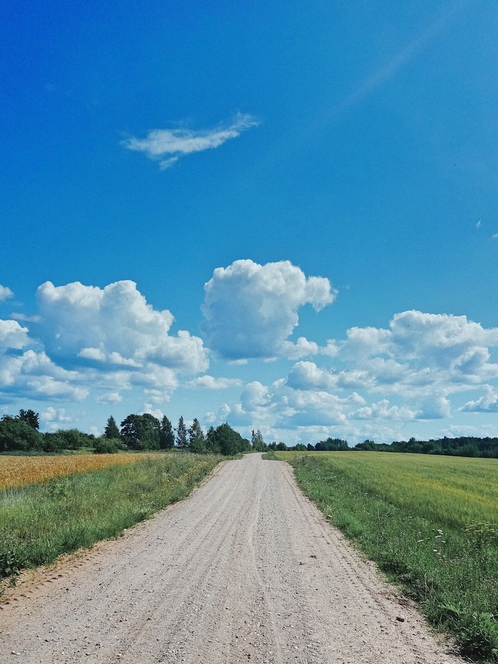Lost in Latvian countryside.