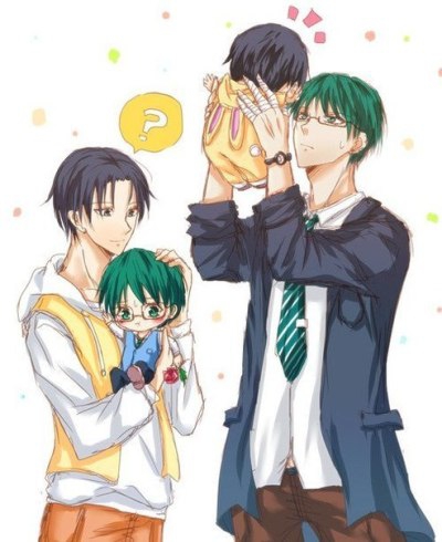 Midorima and Takao's children?