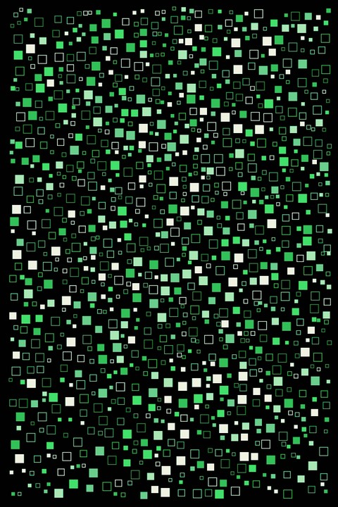 Little green squares