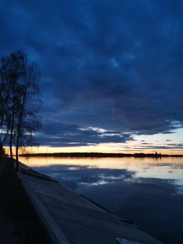 закат