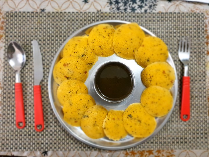 South Indian Idli with Curry