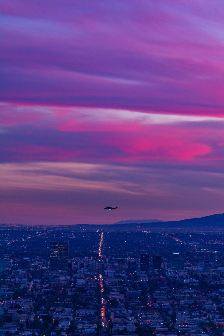 the helicopter