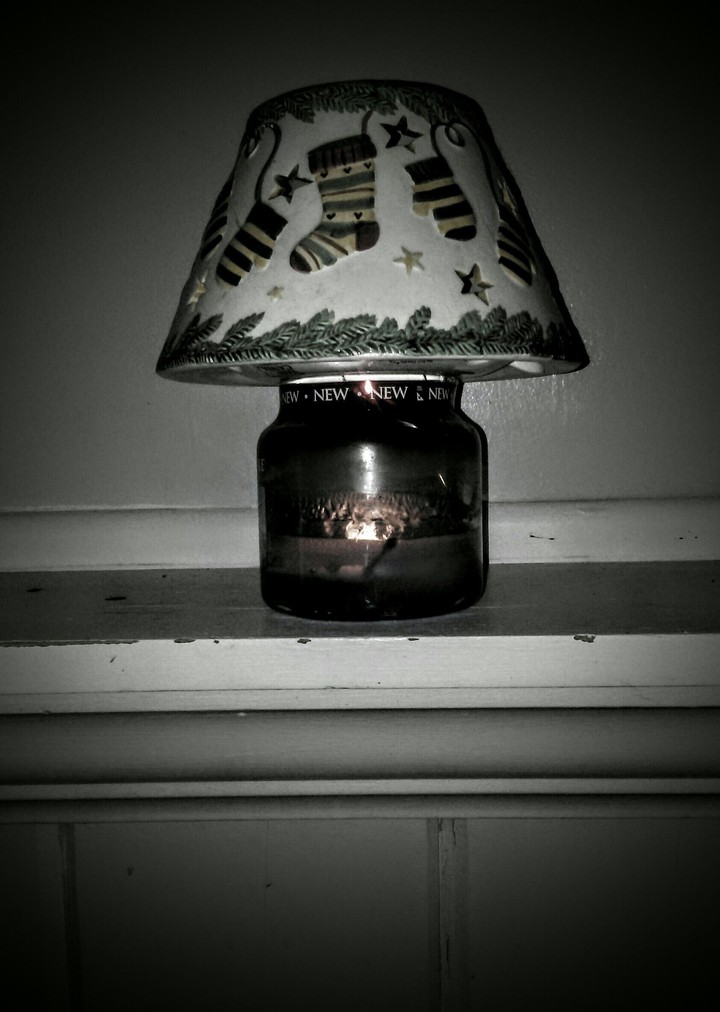 candle lit