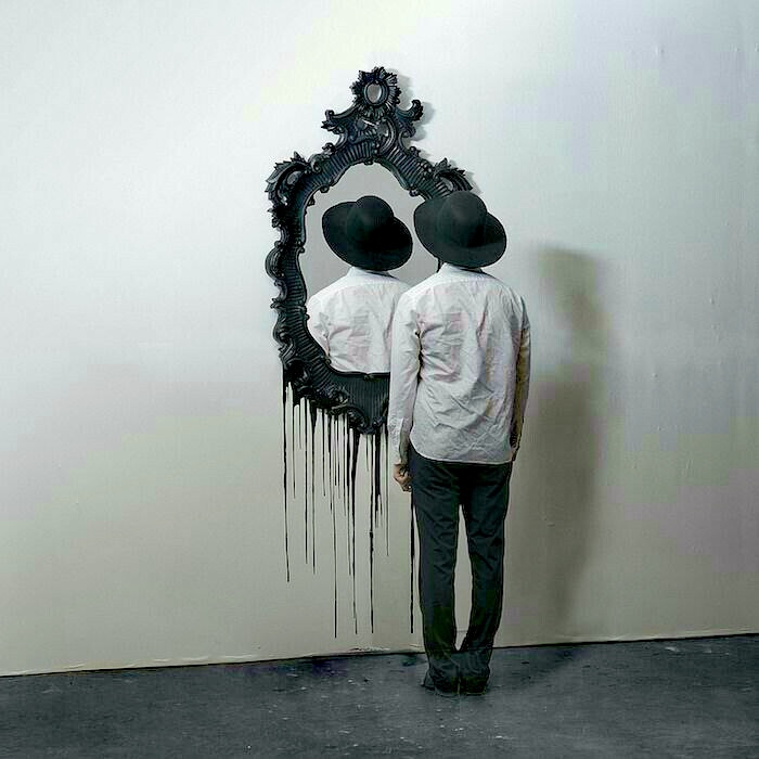Sometimes you even turn away from yourself