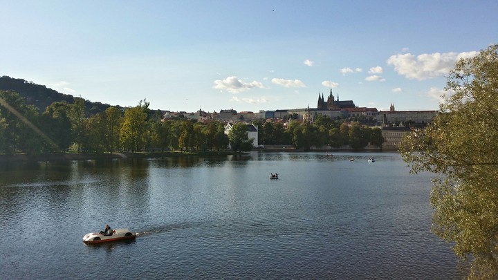 Moldau in Prague