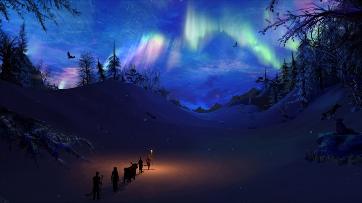 THE WAY OF THE NORTHERN LIGHTS