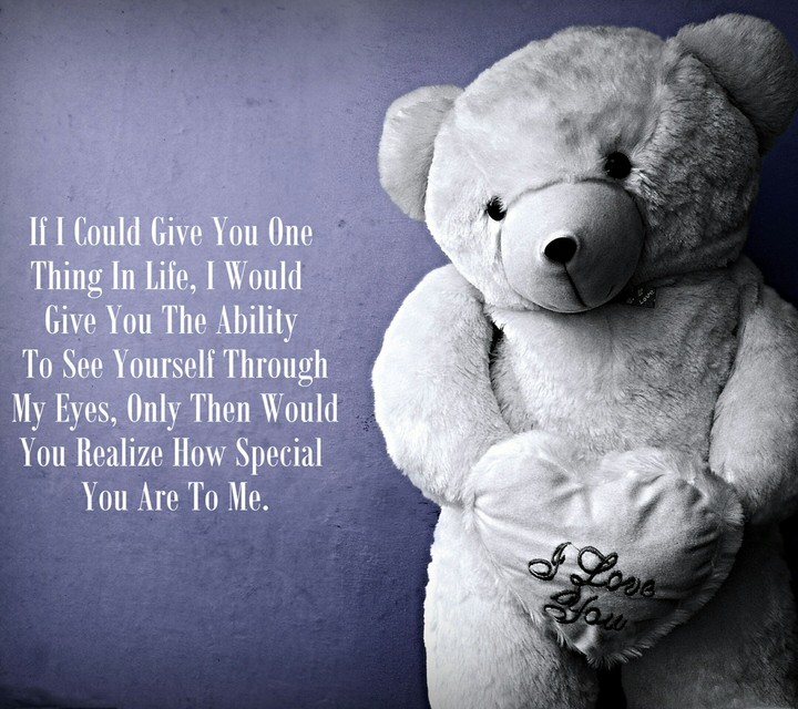loving teddy bear