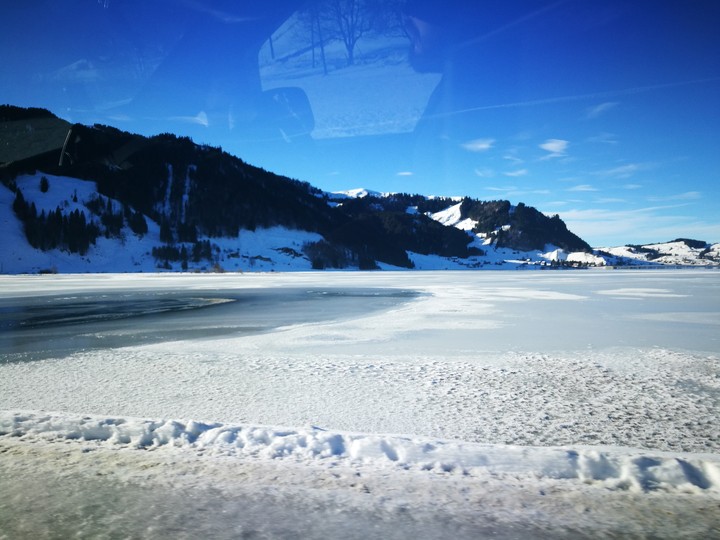icy lake