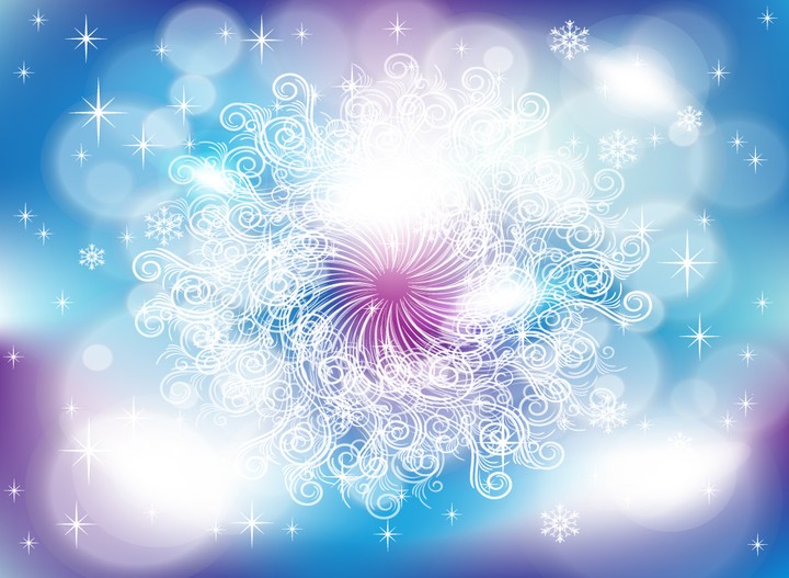 Snow swirl